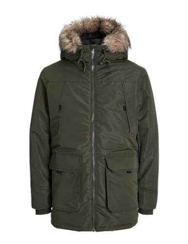 JACK & JONES JJECONSTRUCT Faux FUR Parka SN von JACK & JONES
