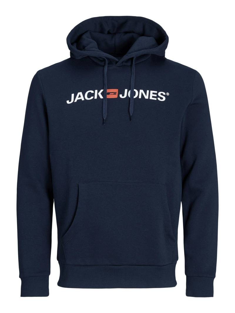 JACK&JONES - JJECORP OLD LOGO SWEAT HOOD NOOS navy blazer - Gr. - L von JACK&JONES