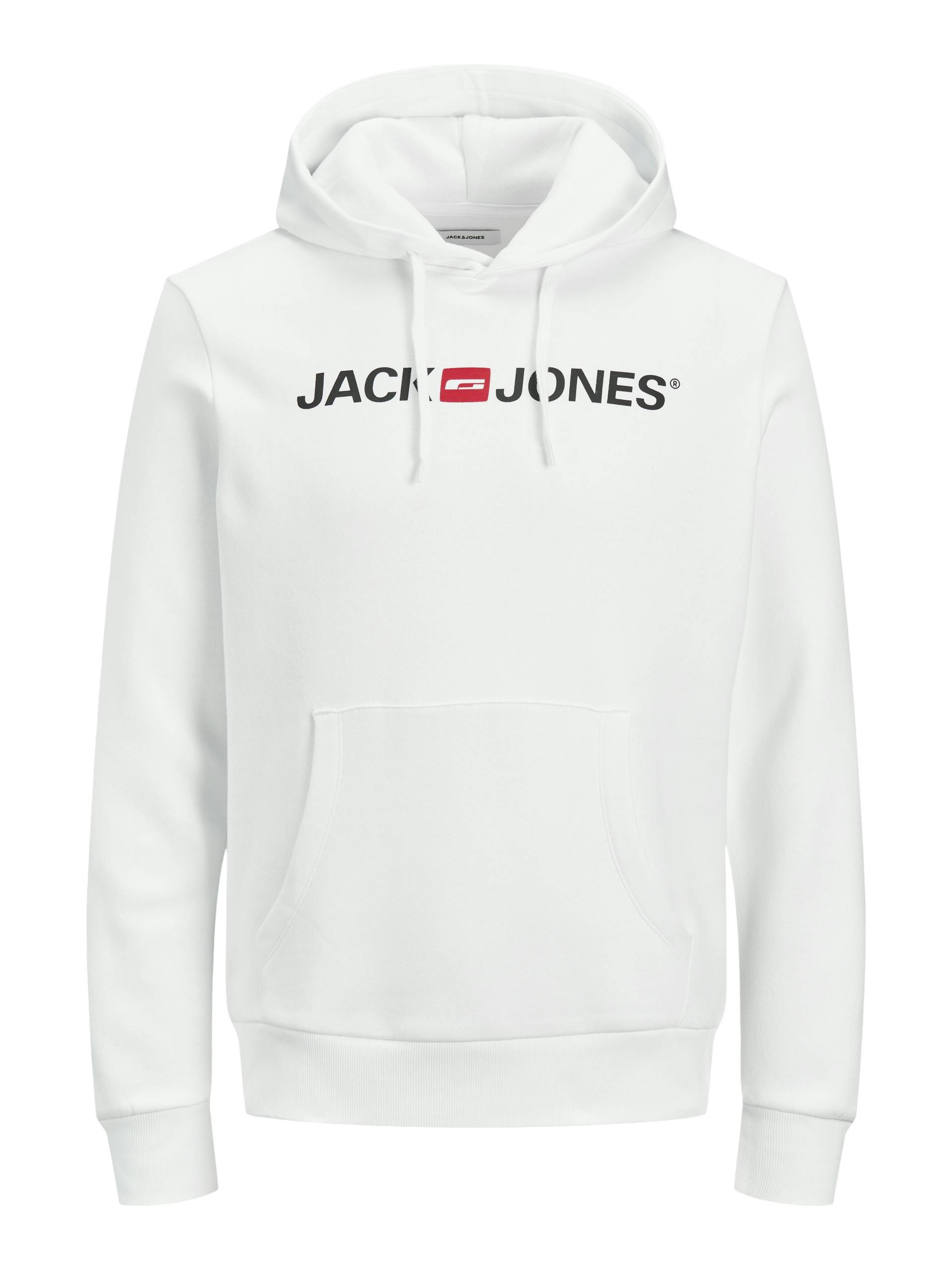 JACK&JONES - JJECORP OLD LOGO SWEAT HOOD NOOS white - Gr. - XXL von JACK&JONES