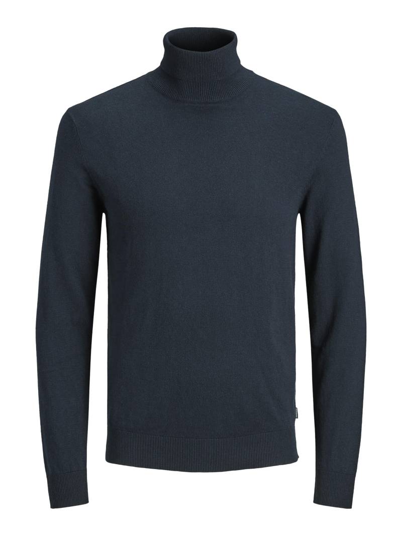 JACK&JONES - JJEEMIL KNIT ROLL NECK NOOS navy blazer - Gr. - XXL von JACK&JONES