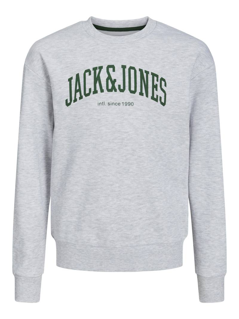 JACK&JONES - JJEJOSH SWEAT CREW NECK NOOS JNR white melange - Gr. - 152 von JACK&JONES