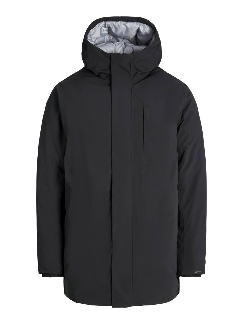 JACK&JONES - JJEKEEN PARKA AW25 SN black - Gr. - M von JACK&JONES