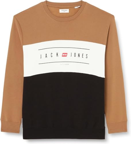 JACK & JONES Pullover Herren,Otter,S von JACK & JONES