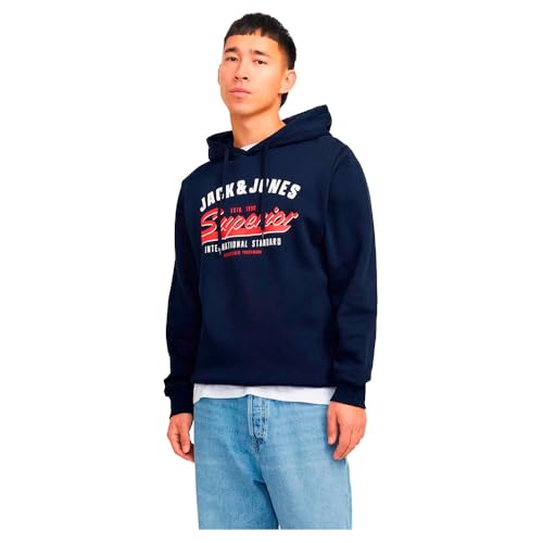 JACK & JONES JJELOGO Sweat Hood 2 COL 24/25 NOOS von JACK & JONES