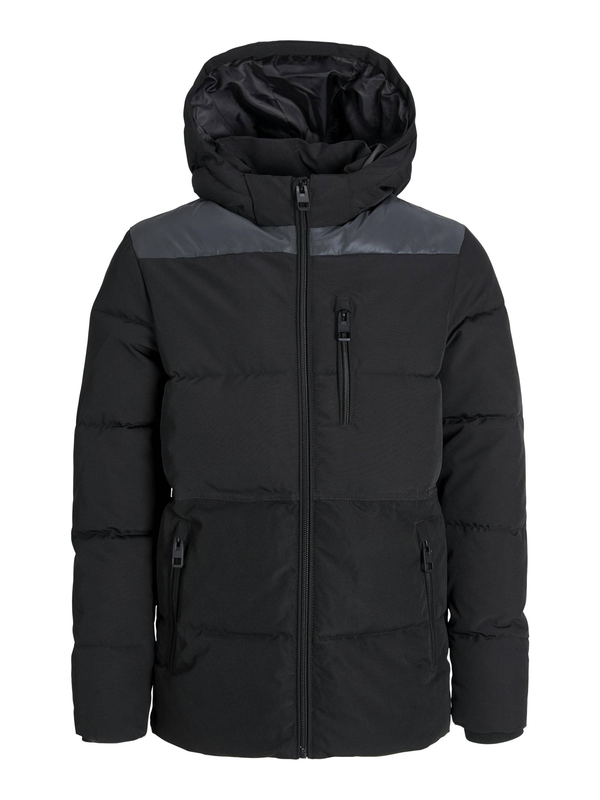 JACK&JONES - JJEOWEN REFLECTIVE PUFFER SN JNR black - Gr. - 140 von JACK&JONES