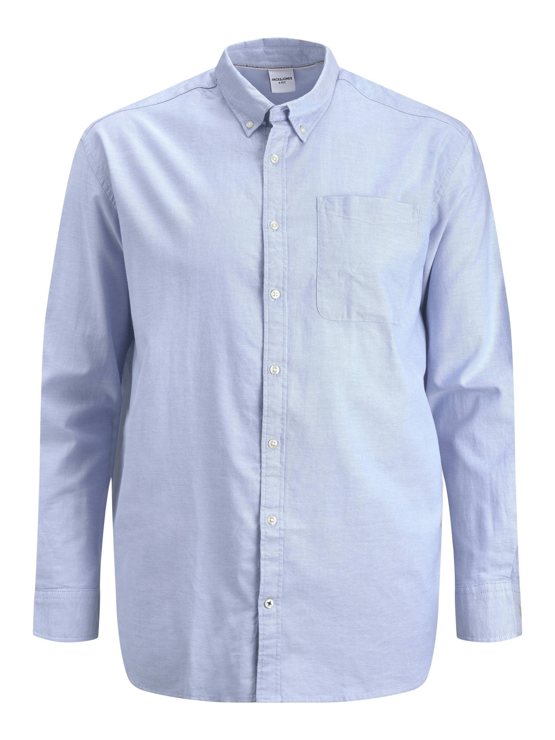 JACK&JONES - JJEOXFORD SHIRT L/S S21 NOOS PLS cashmere blue von JACK&JONES
