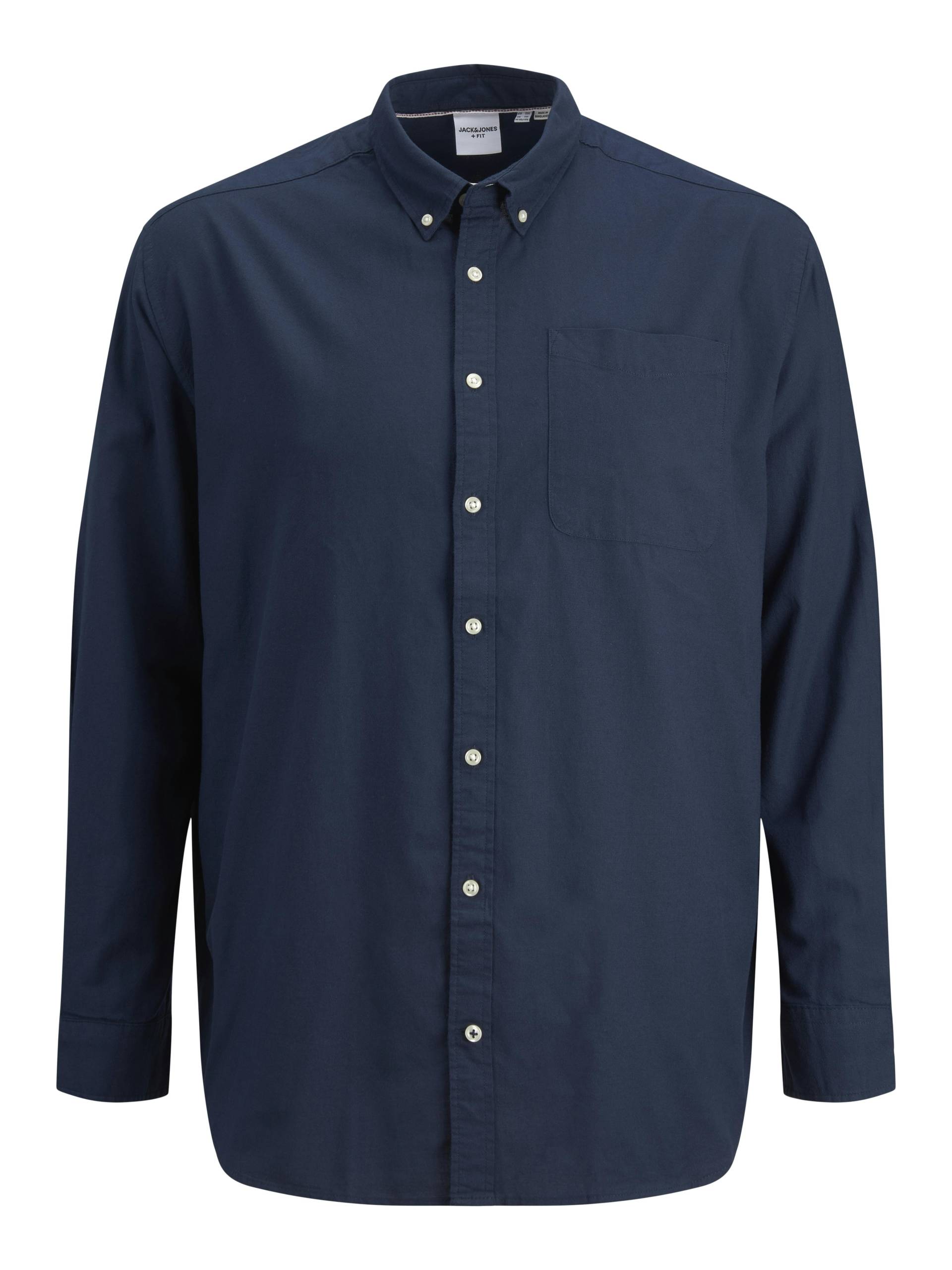 JACK&JONES - JJEOXFORD SHIRT L/S S21 NOOS PLS navy blazer von JACK&JONES