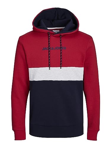JACK & JONES JJEREID Blocking Sweat Hood NOOS von JACK & JONES