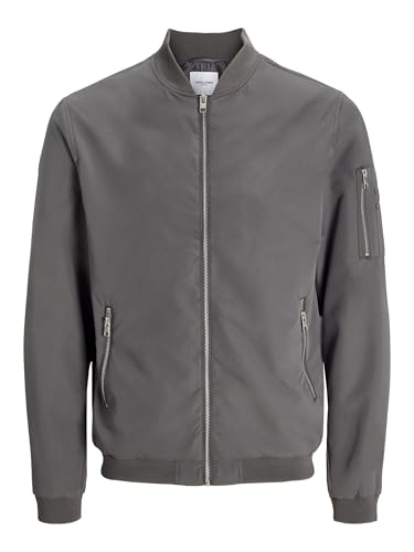 JACK & JONES Herren JJERUSH Bomber NOOS 12165203,Castlerock,M von JACK & JONES