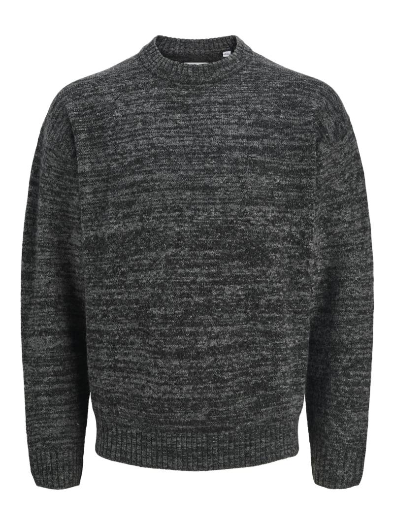 JACK&JONES - JJESOHO OLLIE KNIT CREW NECK SN castlerock - Gr. - XXL von JACK&JONES