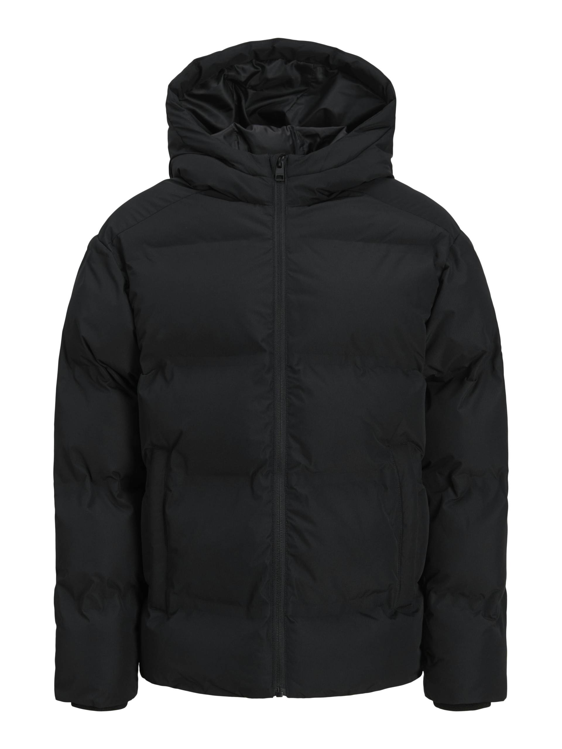 JACK&JONES - JJESOHO PUFFER HOOD SN JNR black - Gr. - 140 von JACK&JONES