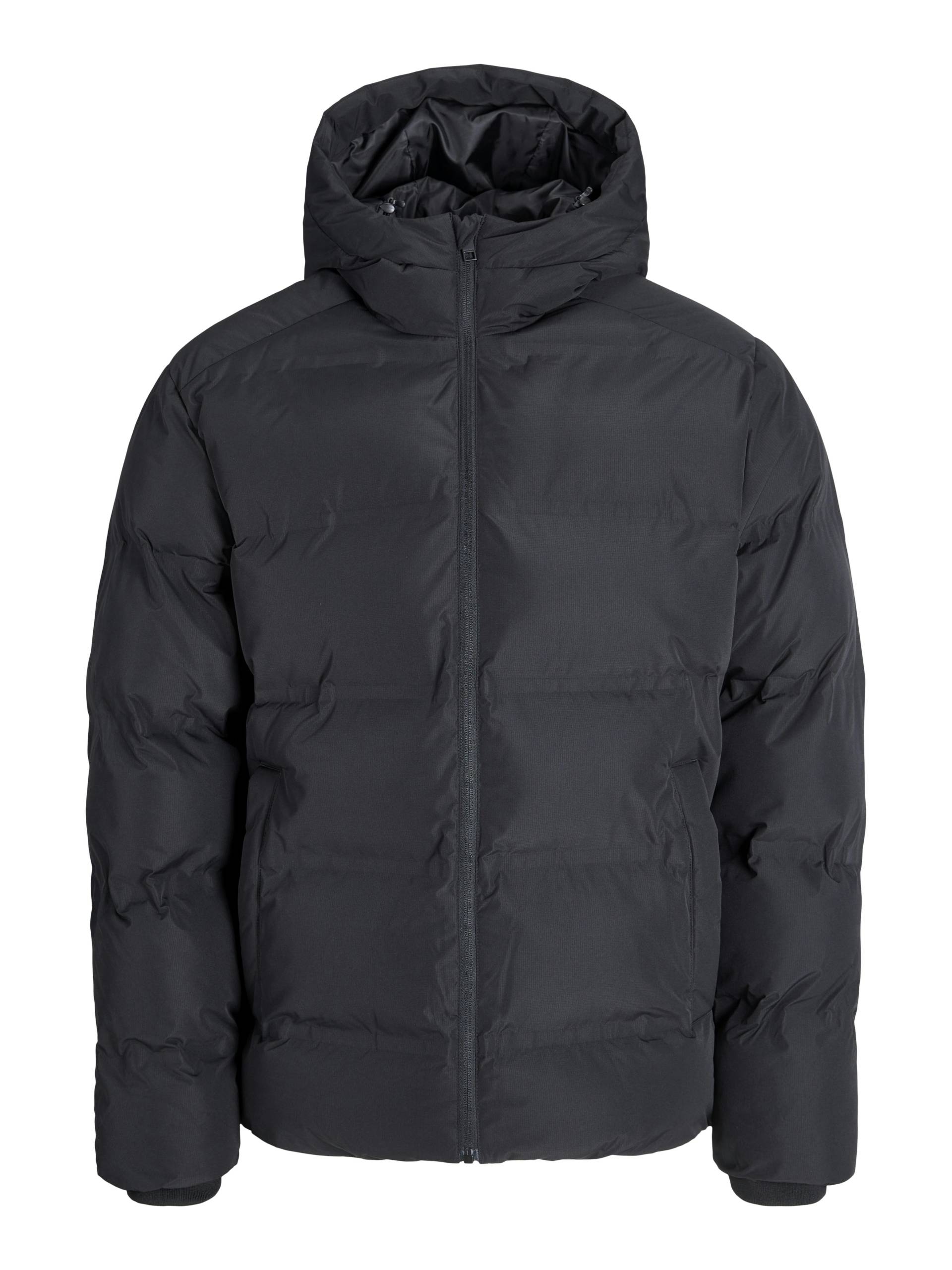 JACK&JONES - JJESOHO PUFFER HOOD SN black - Gr. - XXL von JACK&JONES