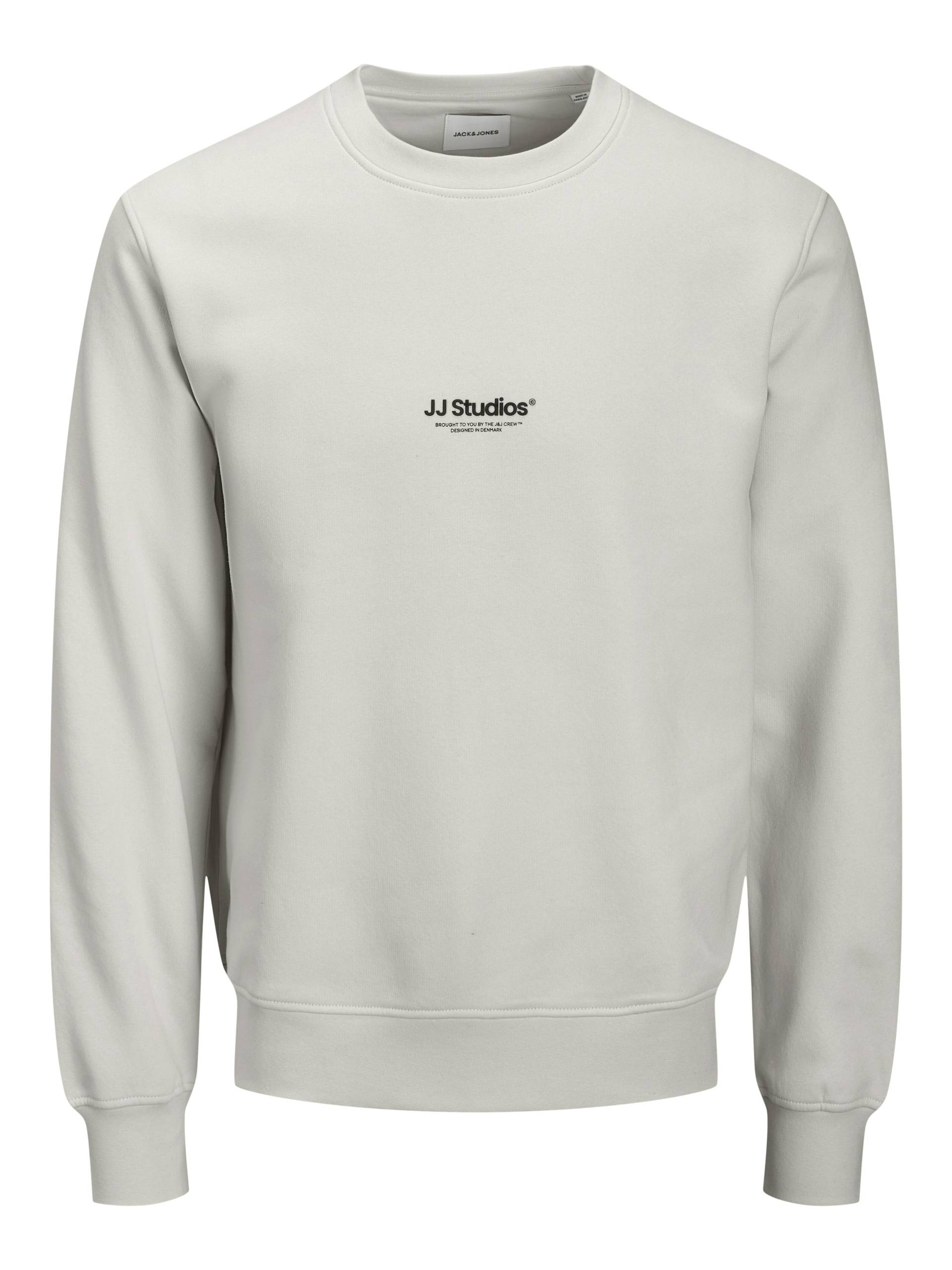JACK&JONES - JJESOHO SWEAT CREW NECK NOOS moonbeam - Gr. - S von JACK&JONES