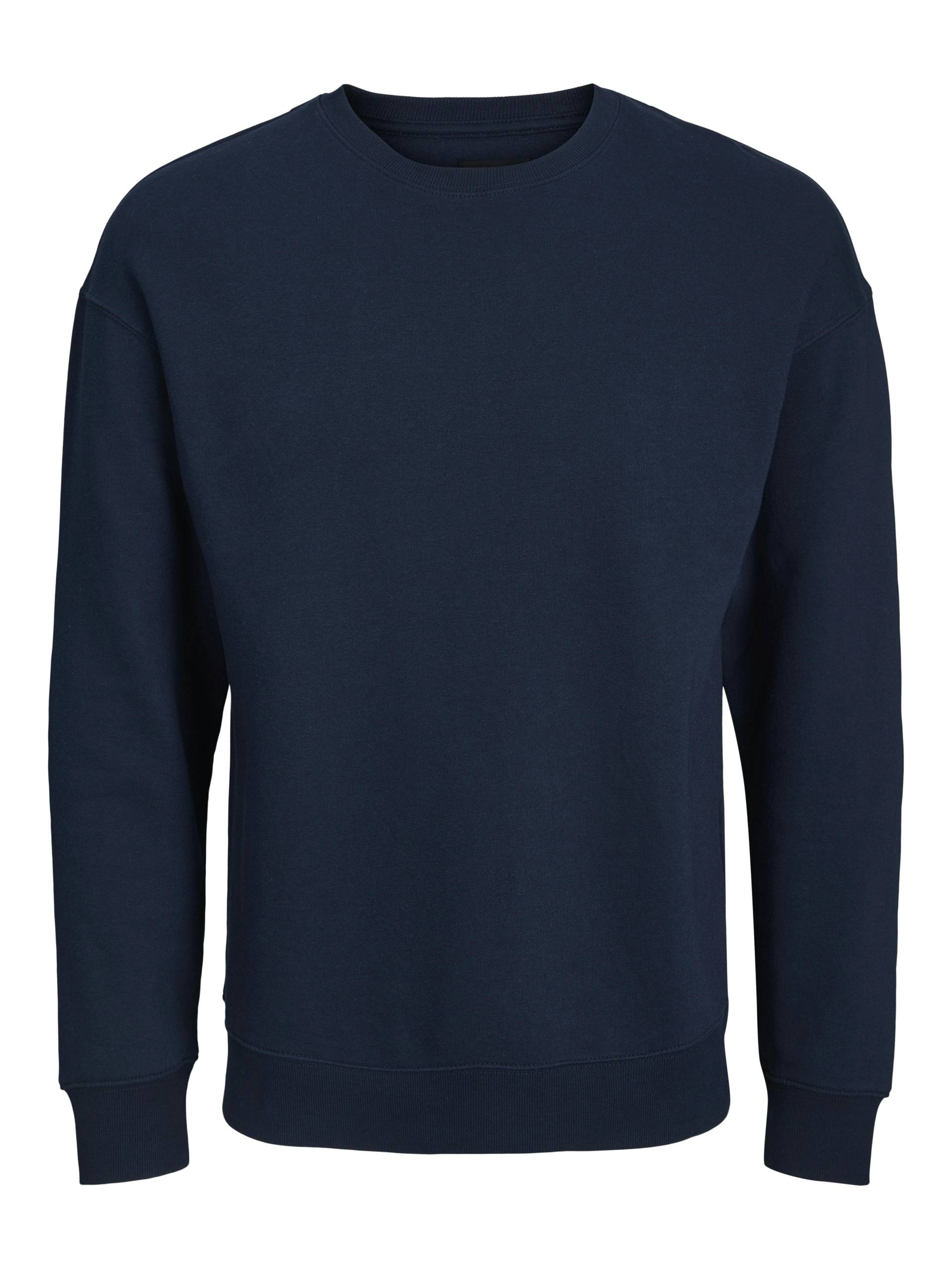 JACK&JONES - JJESTAR BASIC SWEAT CREW NECK NOOS navy blazer - Gr. - M von JACK&JONES