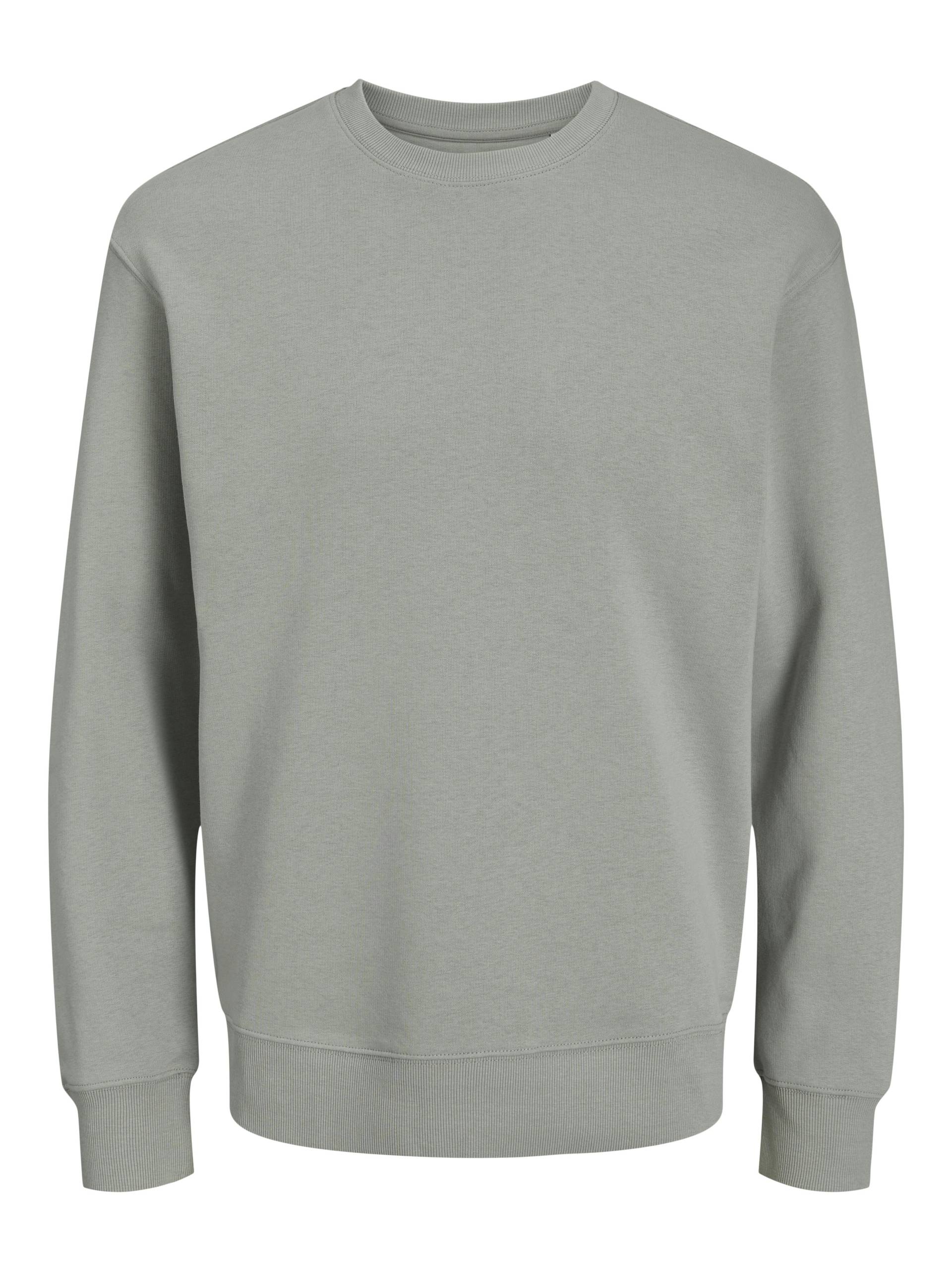 JACK&JONES - JJESTAR BASIC SWEAT CREW NECK NOOS ultimate grey - Gr. - L von JACK&JONES