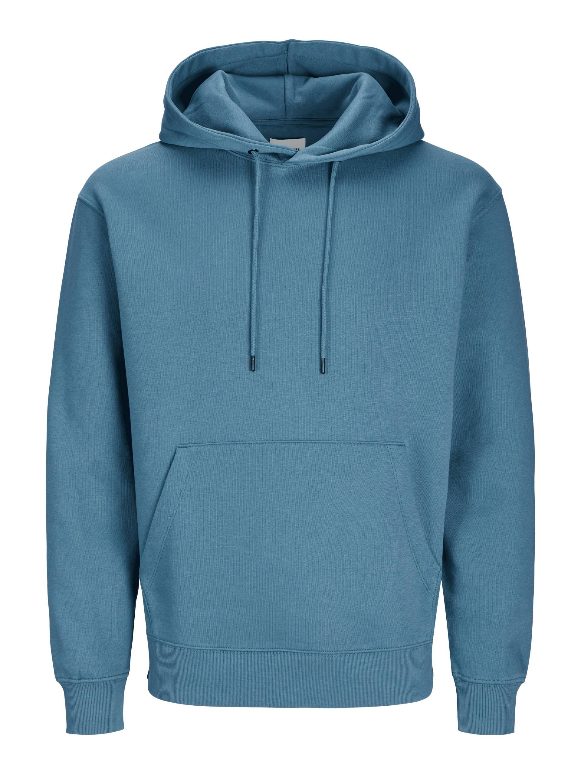 JACK&JONES - JJESTAR BASIC SWEAT HOOD NOOS oceanview - Gr. - S von JACK&JONES
