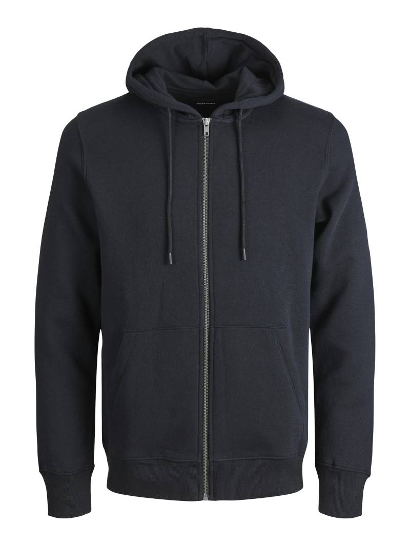 JACK&JONES - JJESTAR BASIC SWEAT ZIP HOOD NOOS black - Gr. - XL von JACK&JONES