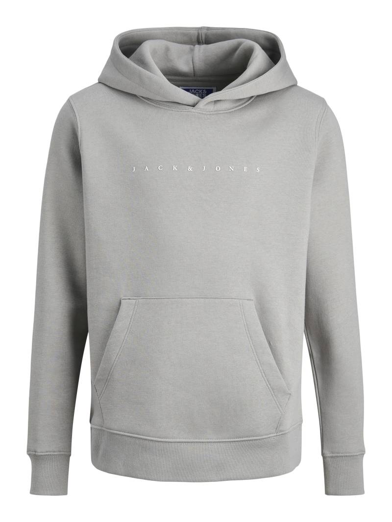 JACK&JONES - JJESTAR JJ SWEAT HOOD NOOS JNR ultimate grey - Gr. - 140 von JACK&JONES