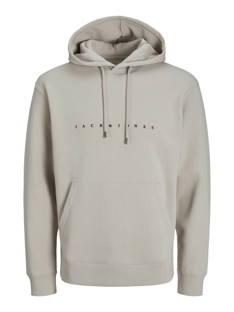 JACK&JONES - JJESTAR JJ SWEAT HOOD NOOS moonbeam - Gr. - L von JACK&JONES