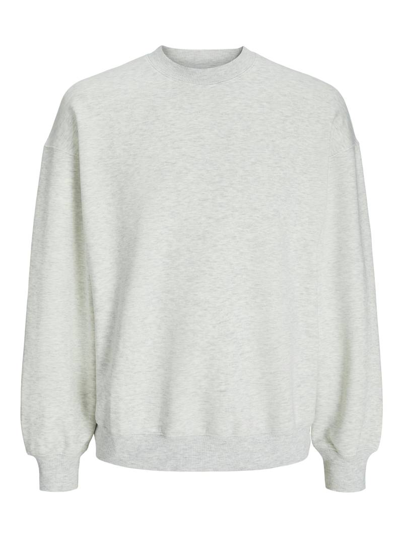 JACK&JONES - JJEURBAN EDGE SWEAT CREW NECK NOOS white melange - Gr. - S von JACK&JONES