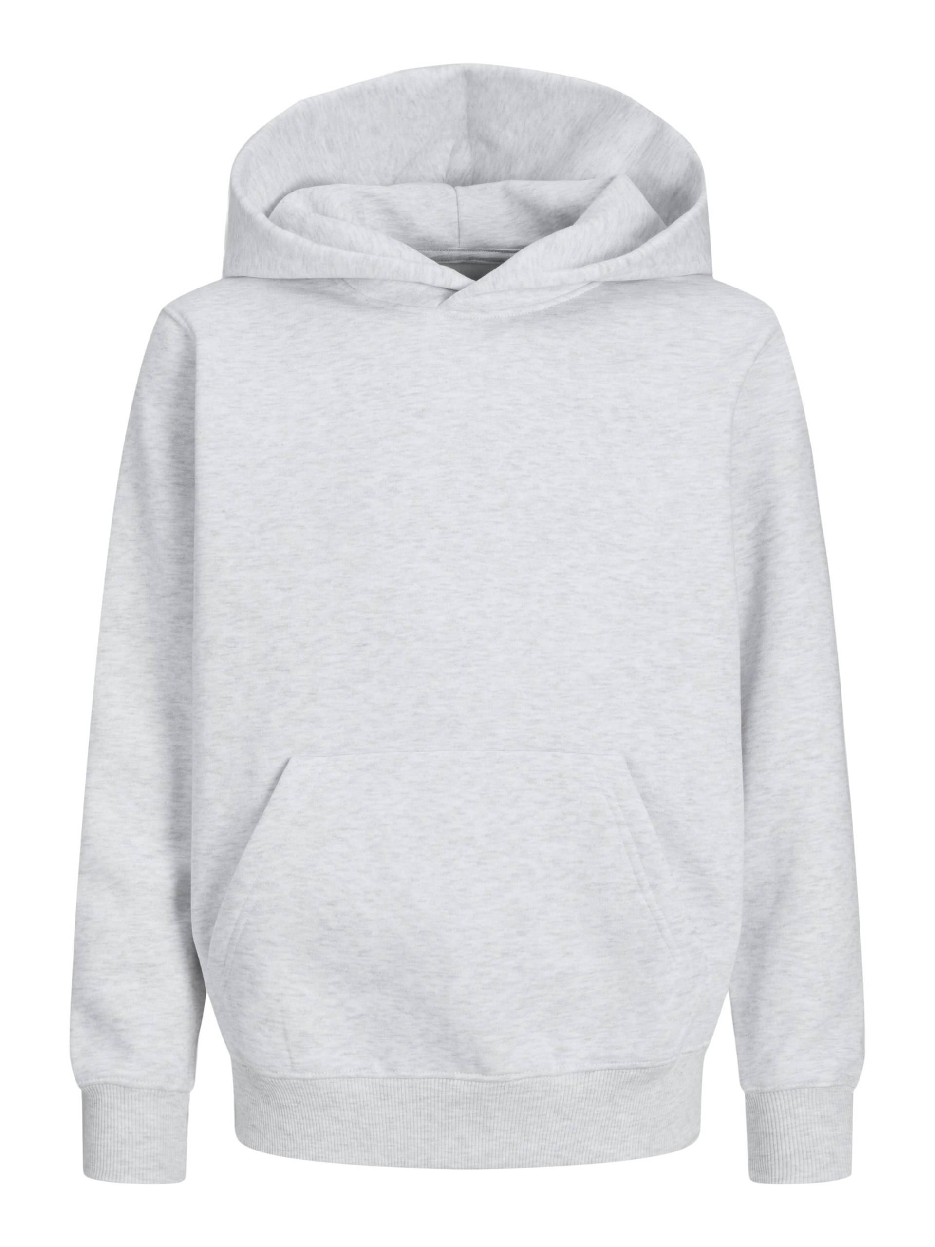 JACK&JONES - JJEURBAN EDGE SWEAT HOOD NOOS JNR white melange - Gr. - 140 von JACK&JONES