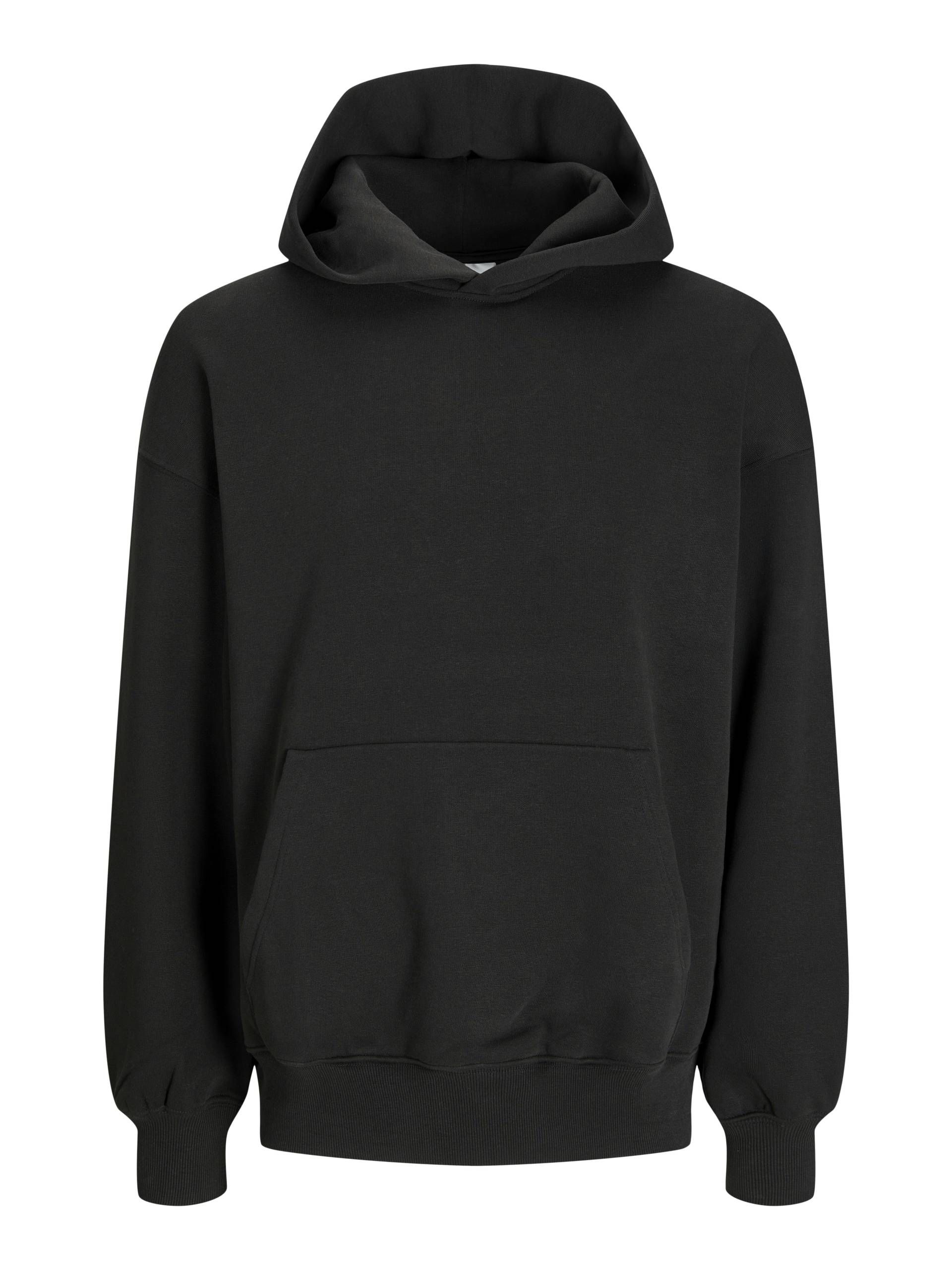 JACK&JONES - JJEURBAN EDGE SWEAT HOOD NOOS black - Gr. - L von JACK&JONES