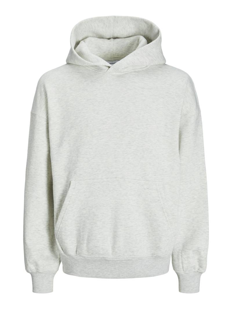 JACK&JONES - JJEURBAN EDGE SWEAT HOOD NOOS white melange - Gr. - XXL von JACK&JONES