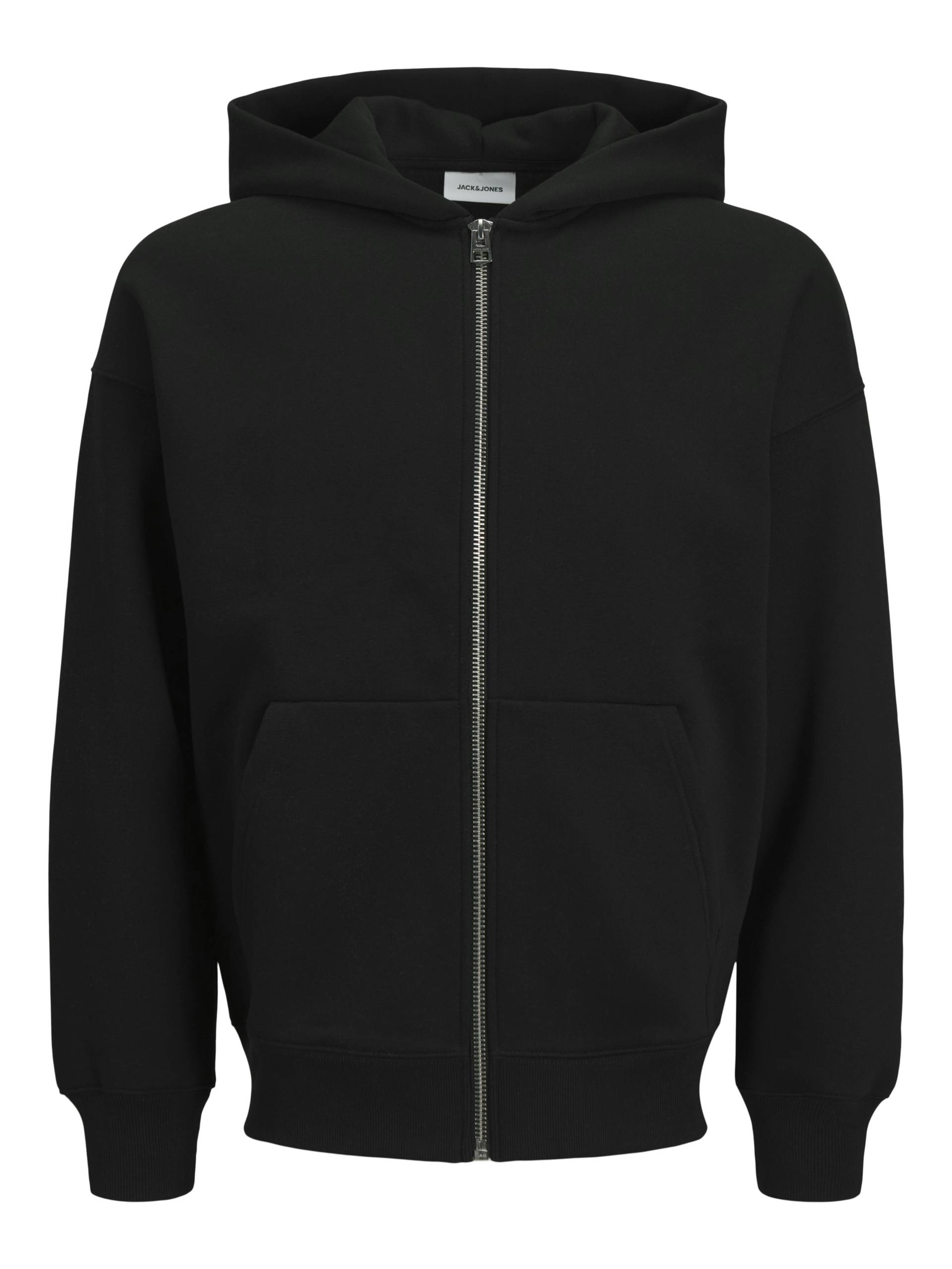 JACK&JONES - JJEURBAN EDGE SWEAT ZIP HOOD NOOS black - Gr. - M von JACK&JONES