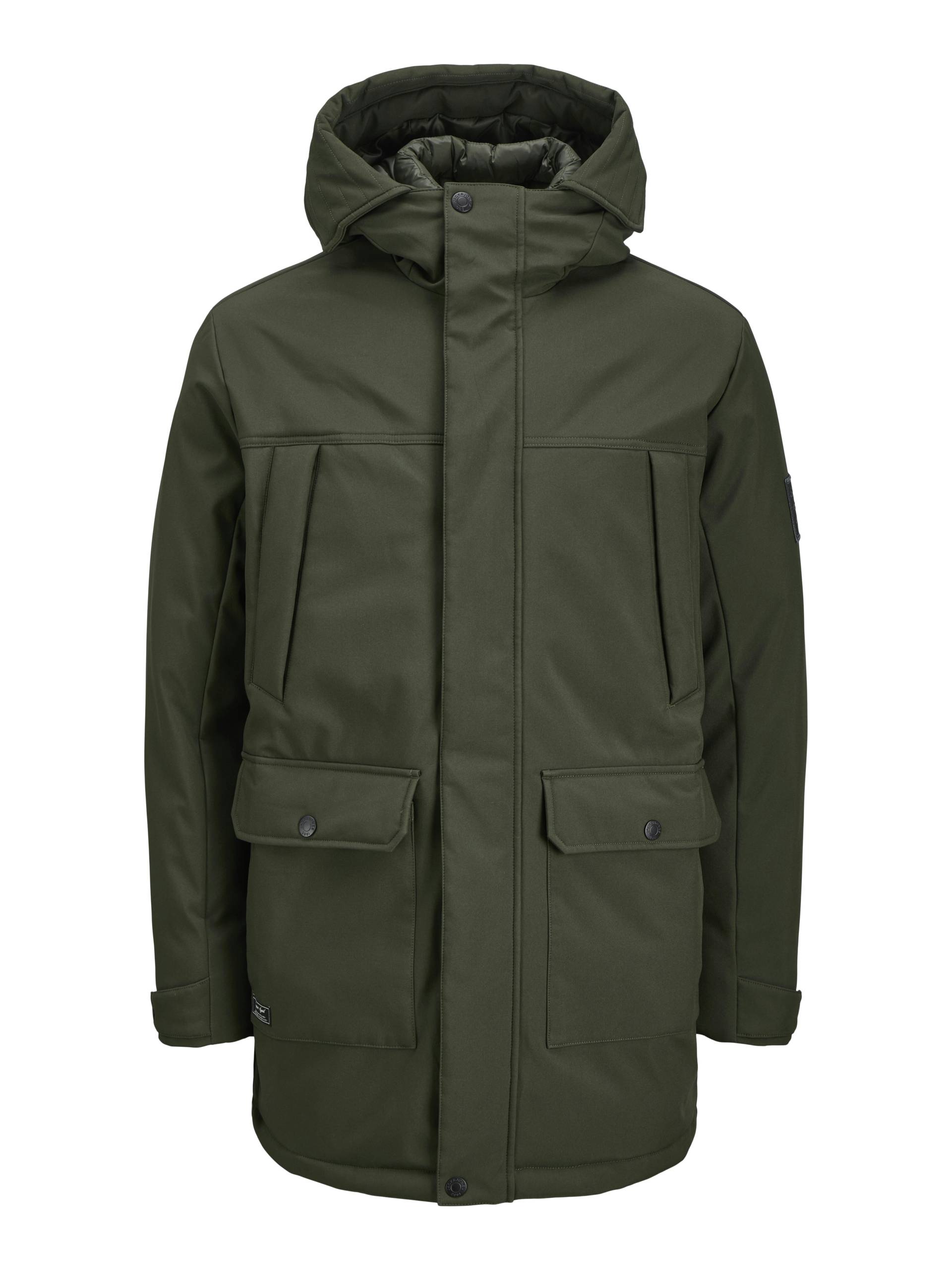 JACK&JONES - JJFINN SOFTSHELL PARKA rosin - Gr. - XL von JACK&JONES