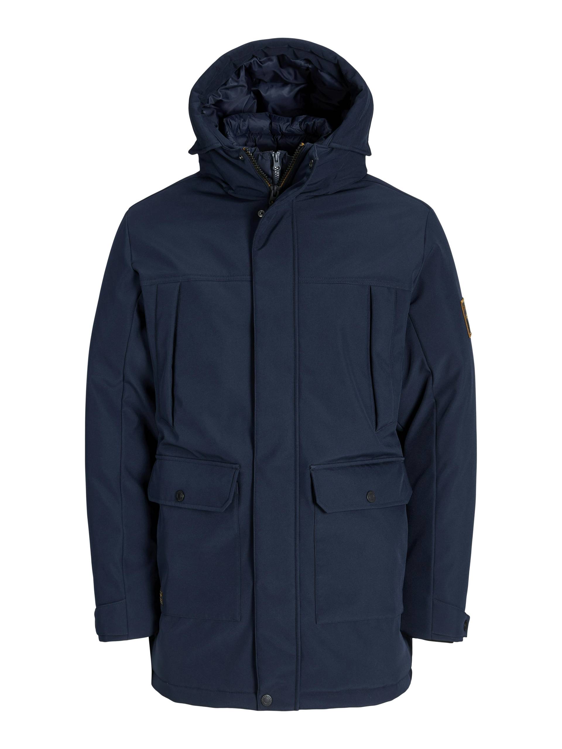 JACK&JONES - JJFINN SOFTSHELL PARKA sky captain - Gr. - XXL von JACK&JONES