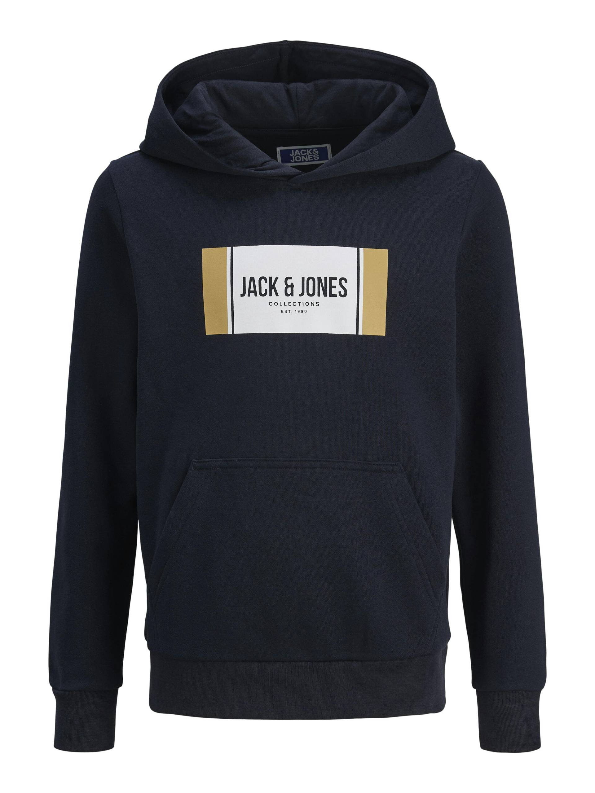 JACK&JONES - JJHAYATO SWEAT HOOD JNR sky captain - Gr. - 152 von JACK&JONES