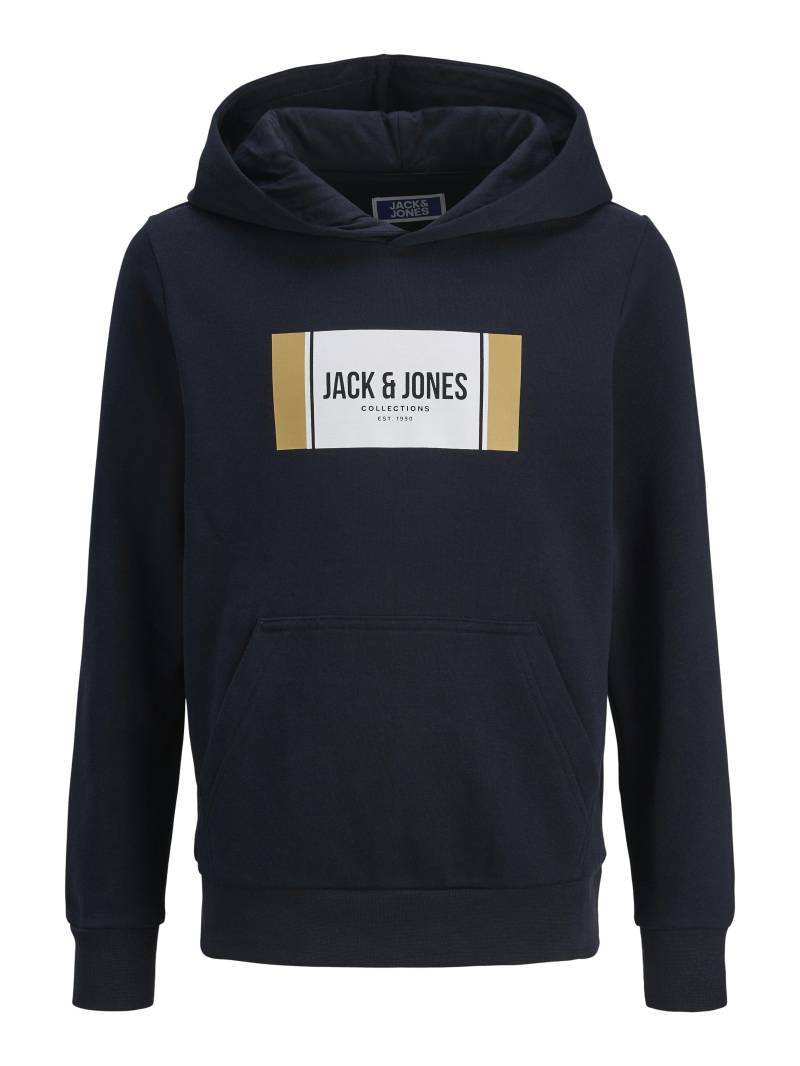 JACK&JONES - JJHAYATO SWEAT HOOD JNR sky captain - Gr. - 152 von JACK&JONES