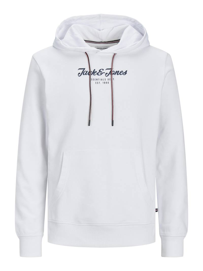 JACK&JONES - JJHENRY SWEAT HOOD white - Gr. - L von JACK&JONES