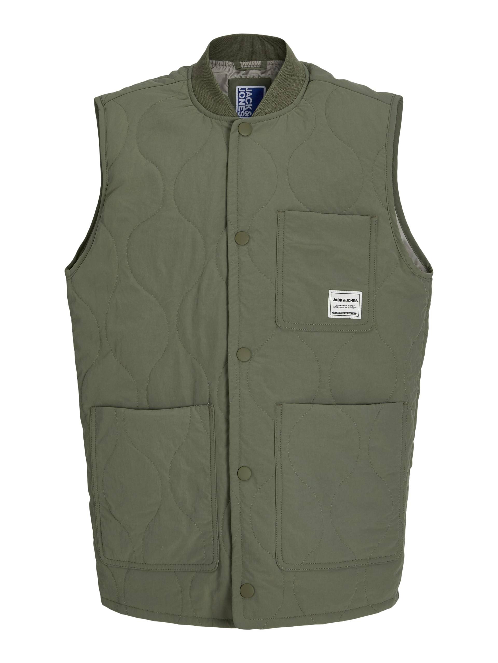 JACK&JONES - JJHERO LINER VEST JNR dusty olive - Gr. - 152 von JACK&JONES