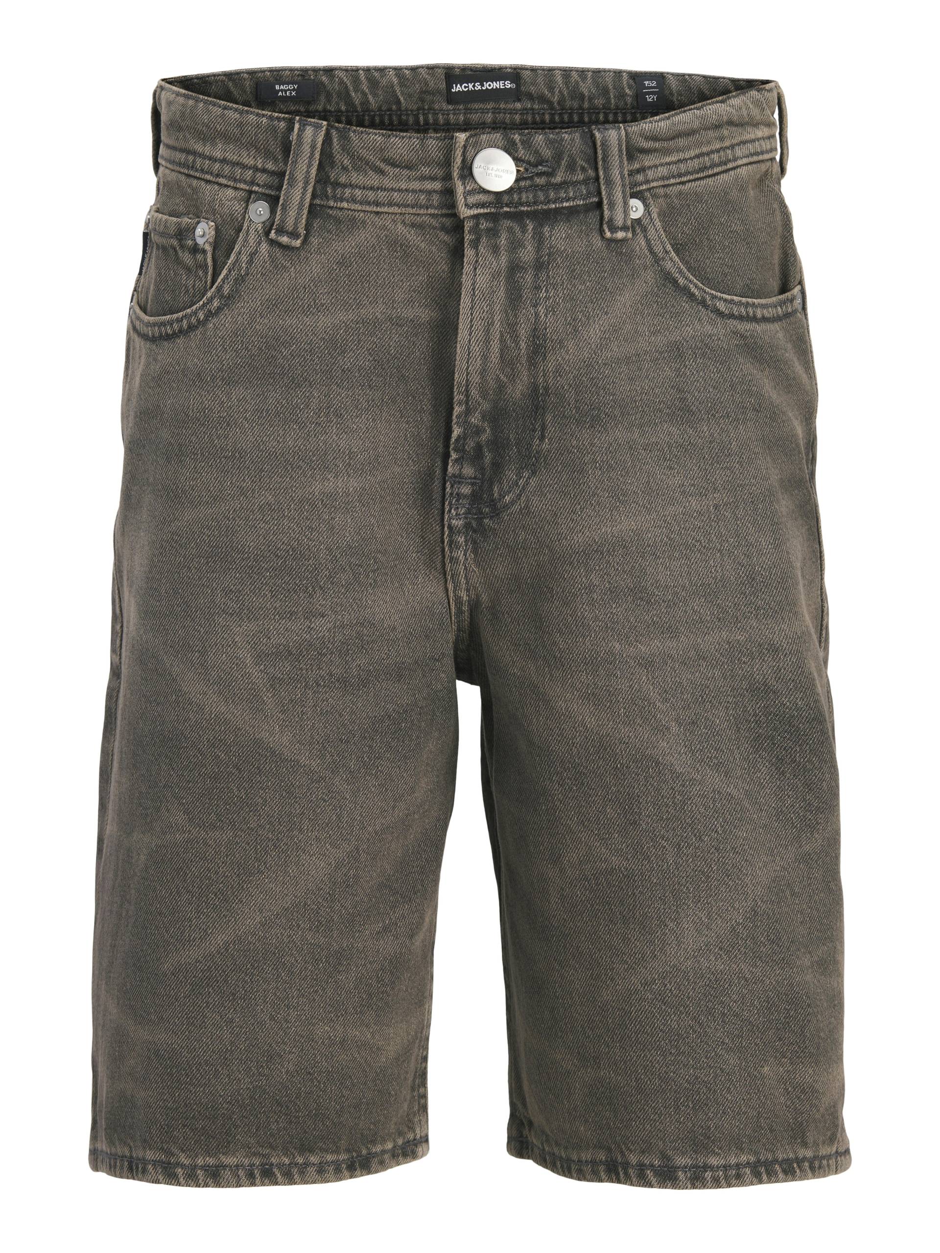 JACK&JONES - JJIALEX JJORIGINAL SHORTS SQ 455 LN JNR black denim - Gr. - 140 von JACK&JONES