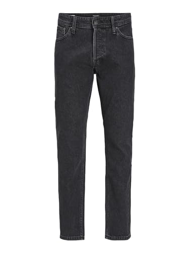JACK & JONES Damen Jjieddie Jjoriginal Sq 737 Hose, Black Denim, 32W / 34L von JACK & JONES