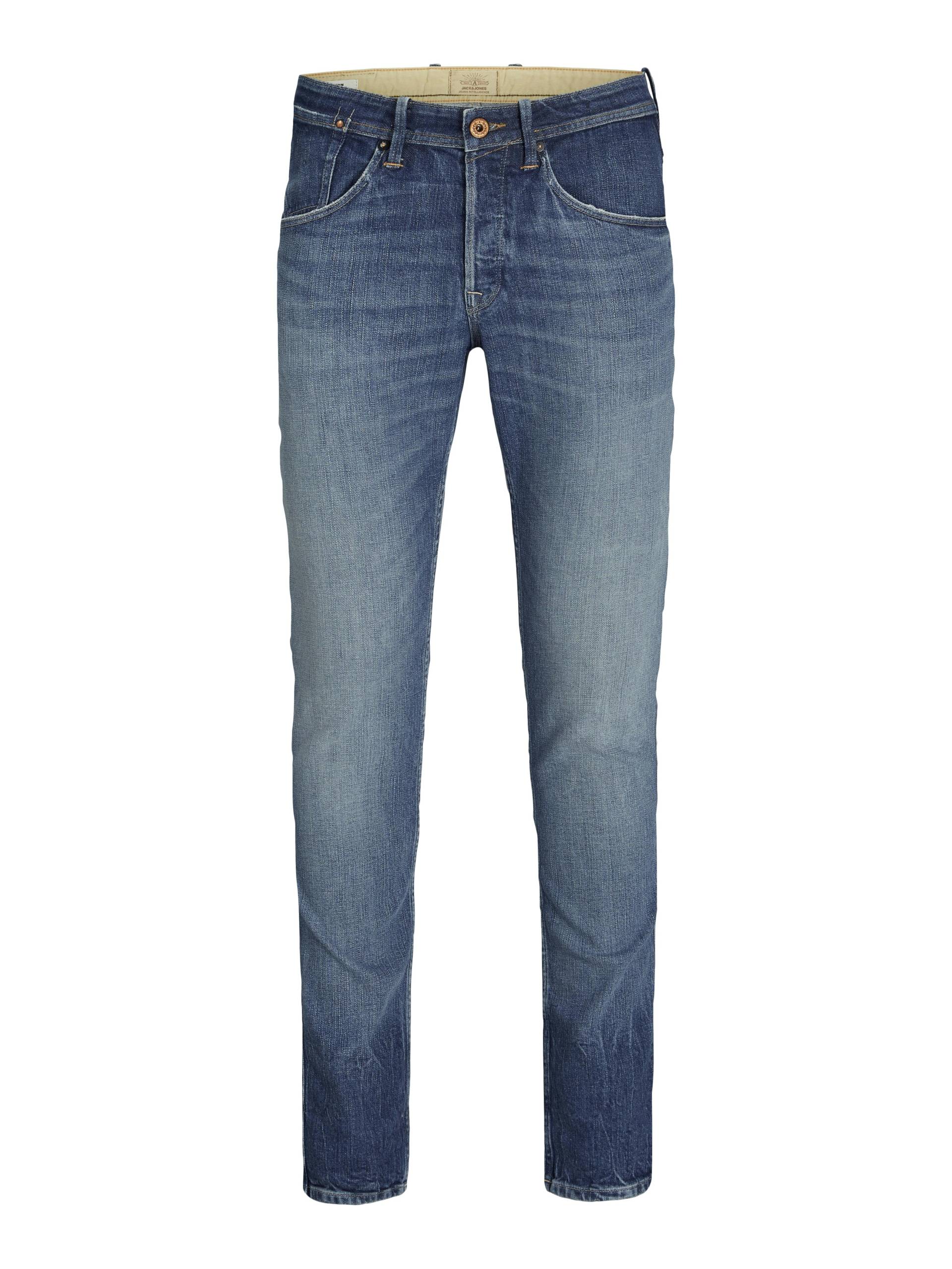 JACK&JONES - JJIGLENN JJDENVER JJ 144 NOOS blue denim - Gr. - 33/32 von JACK&JONES