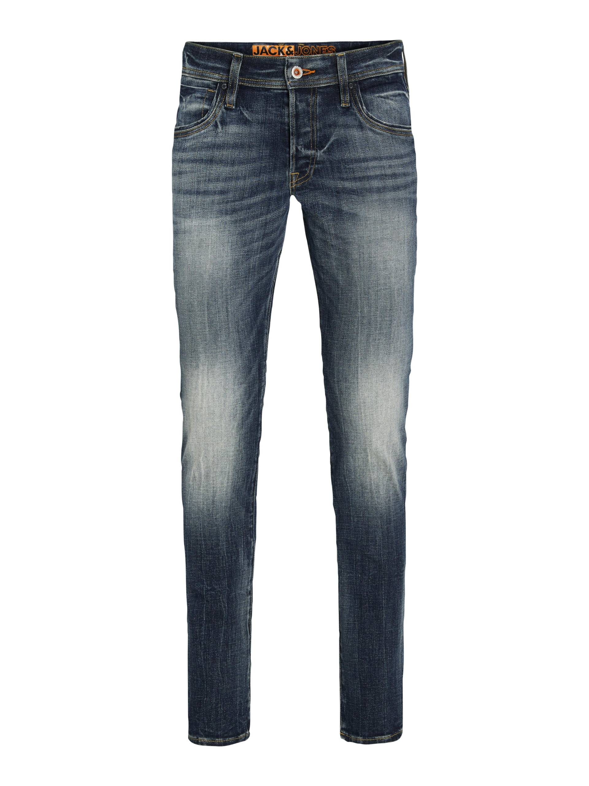 JACK&JONES - JJIGLENN JJLUKE GE 238 NOOS blue denim - Gr. - 36/32 von JACK&JONES