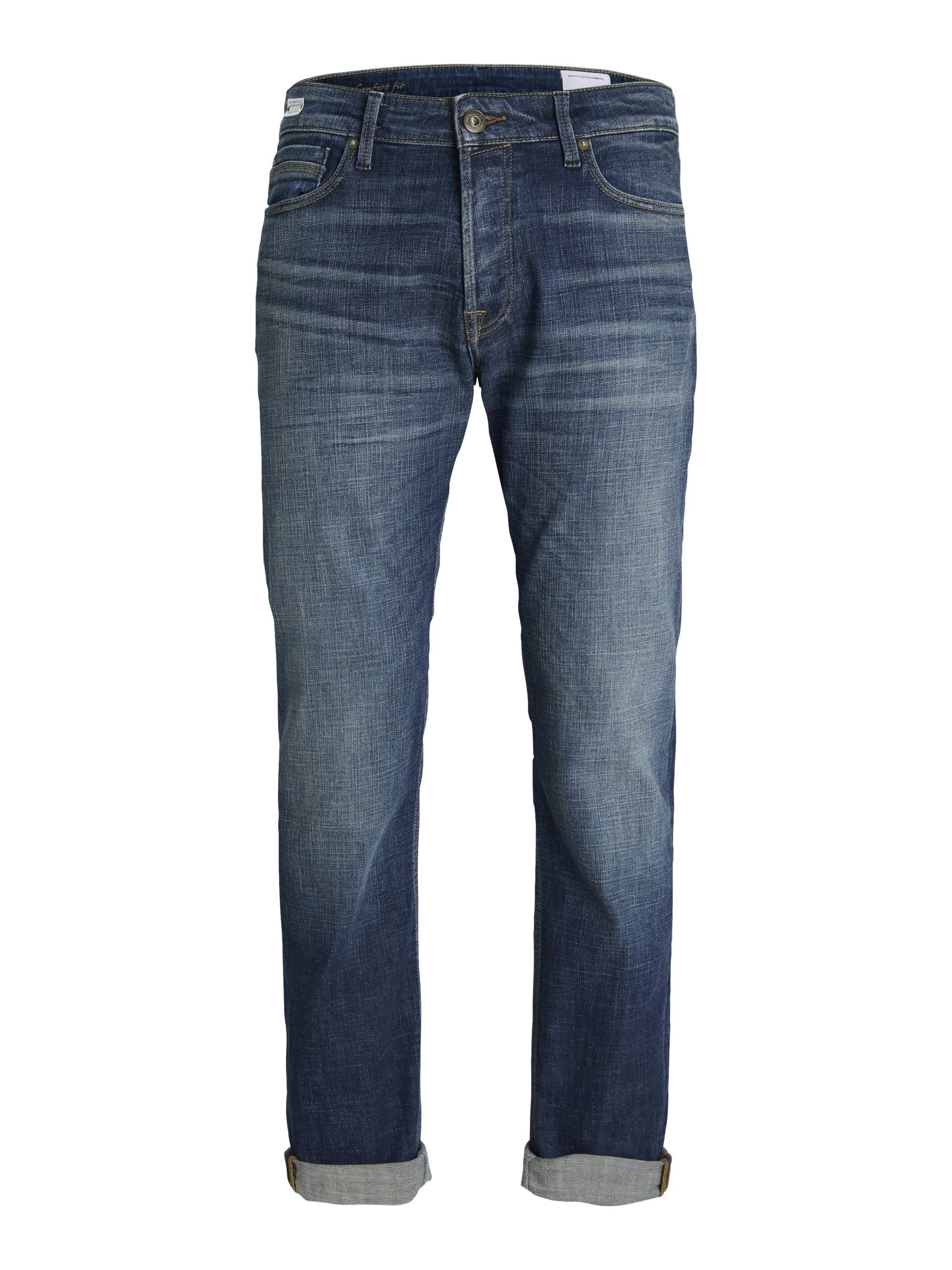 JACK&JONES - JJIMIKE JJWOOD JOS 481 NOOS blue denim - Gr. - 32/34 von JACK&JONES
