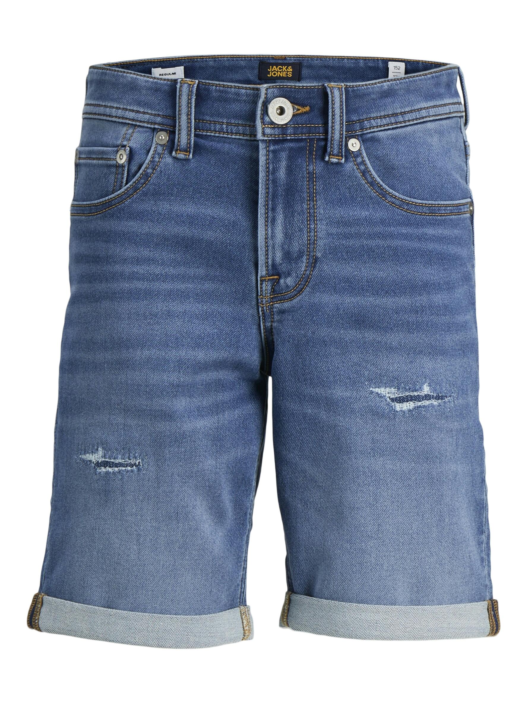 JACK&JONES - JJIRICK JJICON SHORTS GE 633 I.K SN JNR blue denim - Gr. - 152 von JACK&JONES