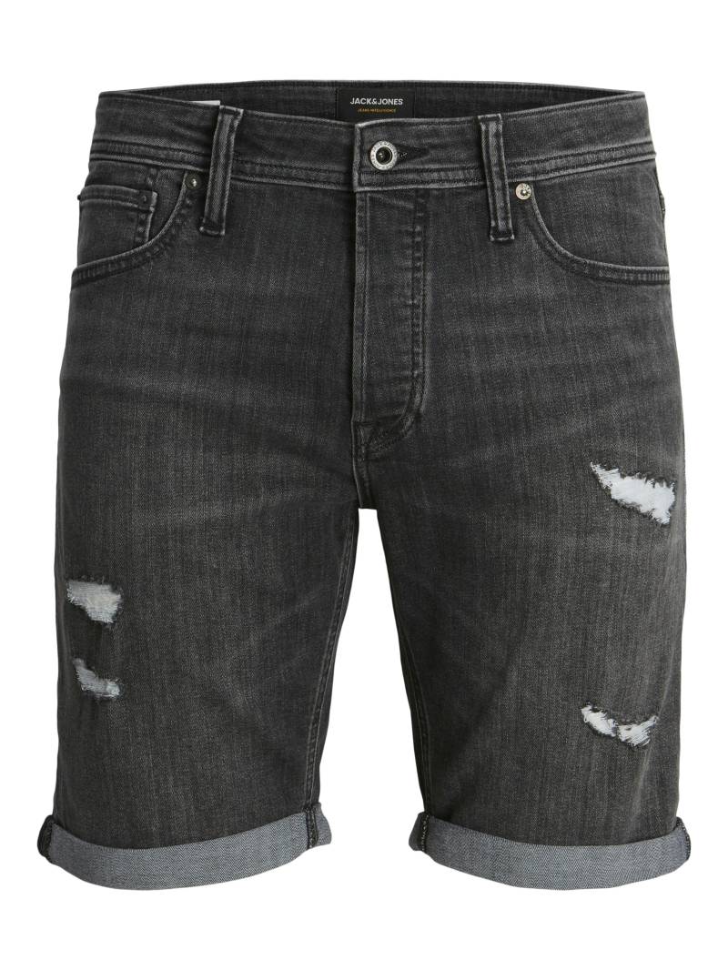 JACK&JONES - JJIRICK JJORIGINAL SHORTS AM 123 black denim - Gr. - M von JACK&JONES