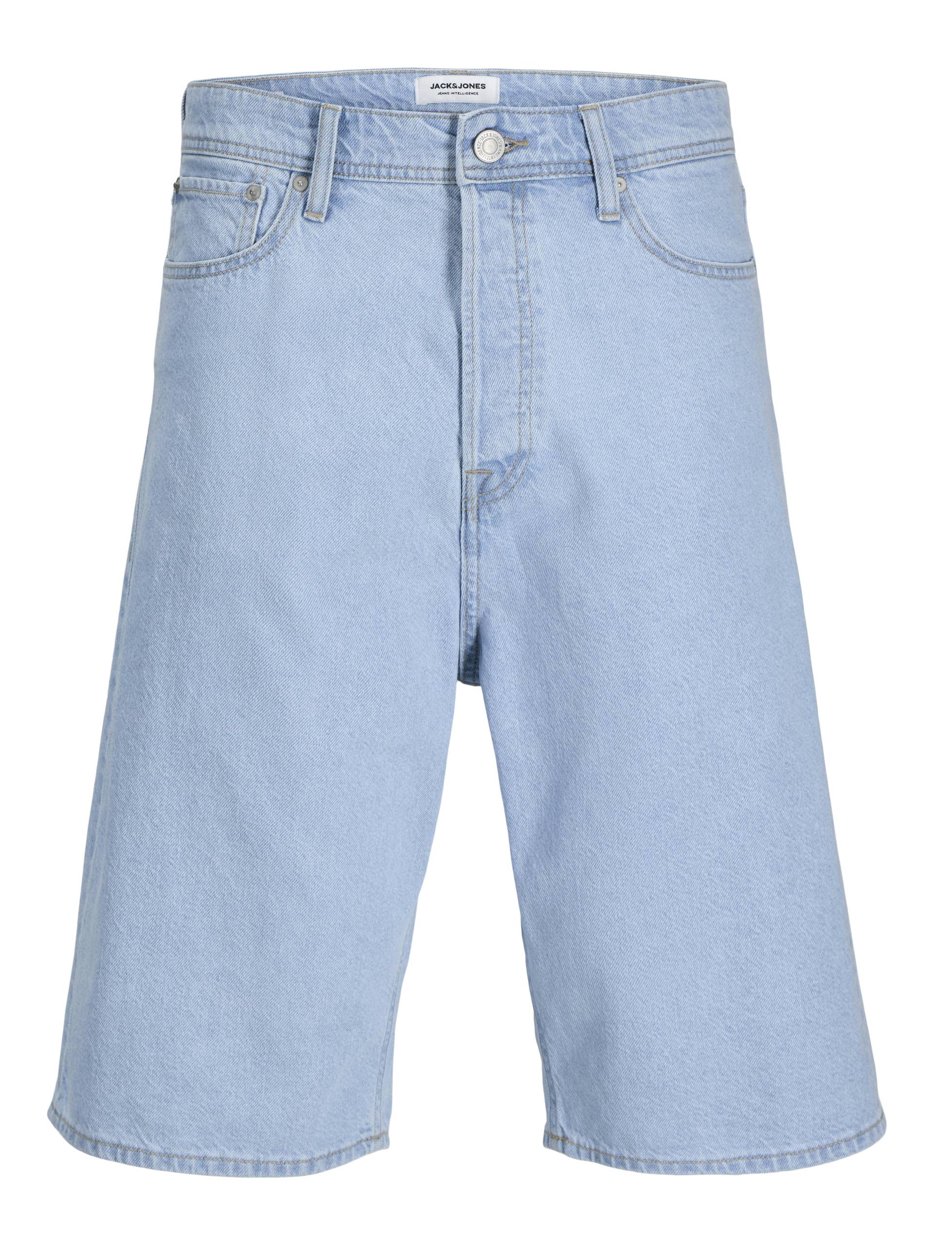 JACK&JONES - JJIRON JJORIGINAL SHORTS SQ 730 SN blue denim - Gr. - S von JACK&JONES