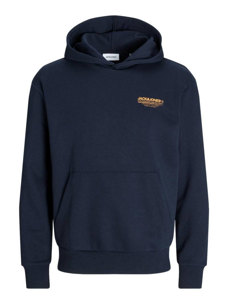 JACK&JONES - JJOLIVE SWEAT HOOD navy blazer - Gr. - XL von JACK&JONES