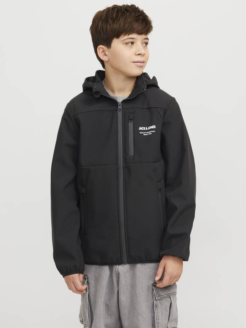 JACK&JONES - JJTHEO SOFTSHELL JACKET NOOS JNR black - Gr. - 152 von JACK&JONES