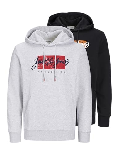 JACK & JONES JJTILEY Sweat Hood 2PK MP von JACK & JONES