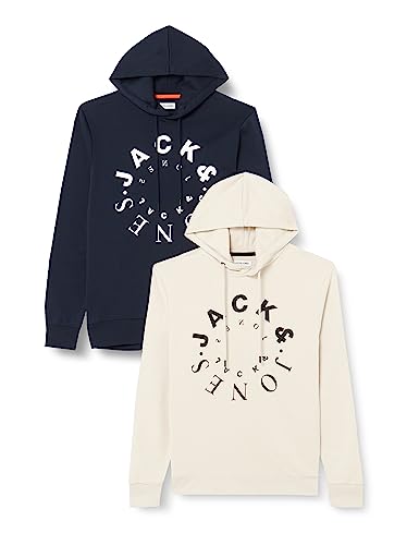 JACK & JONES JJWARRIOR Sweat Hood 2PK MP von JACK & JONES
