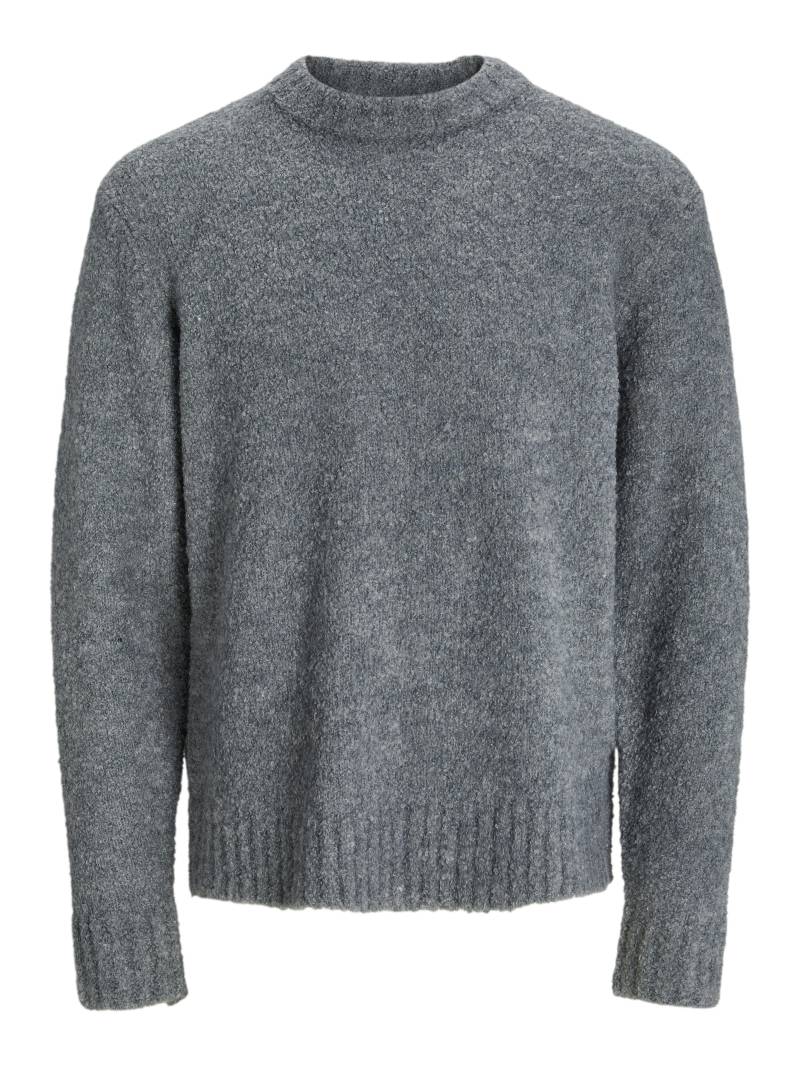 JACK&JONES - JORAXEL KNIT CREW NECK light grey melange - Gr. - S von JACK&JONES