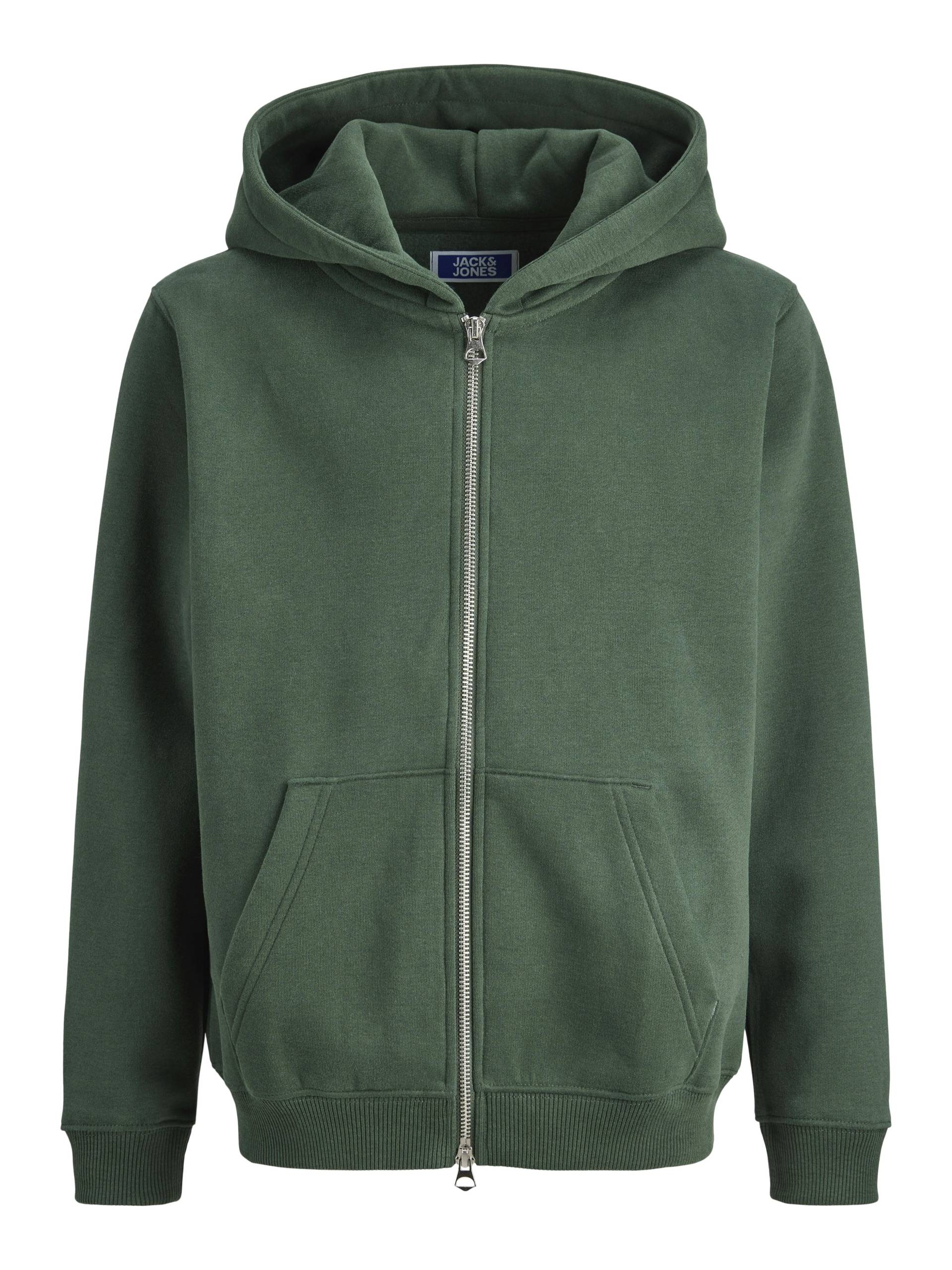 JACK&JONES - JORBEDFORD SWEAT ZIP HOOD JNR sycamore - Gr. - 176 von JACK&JONES