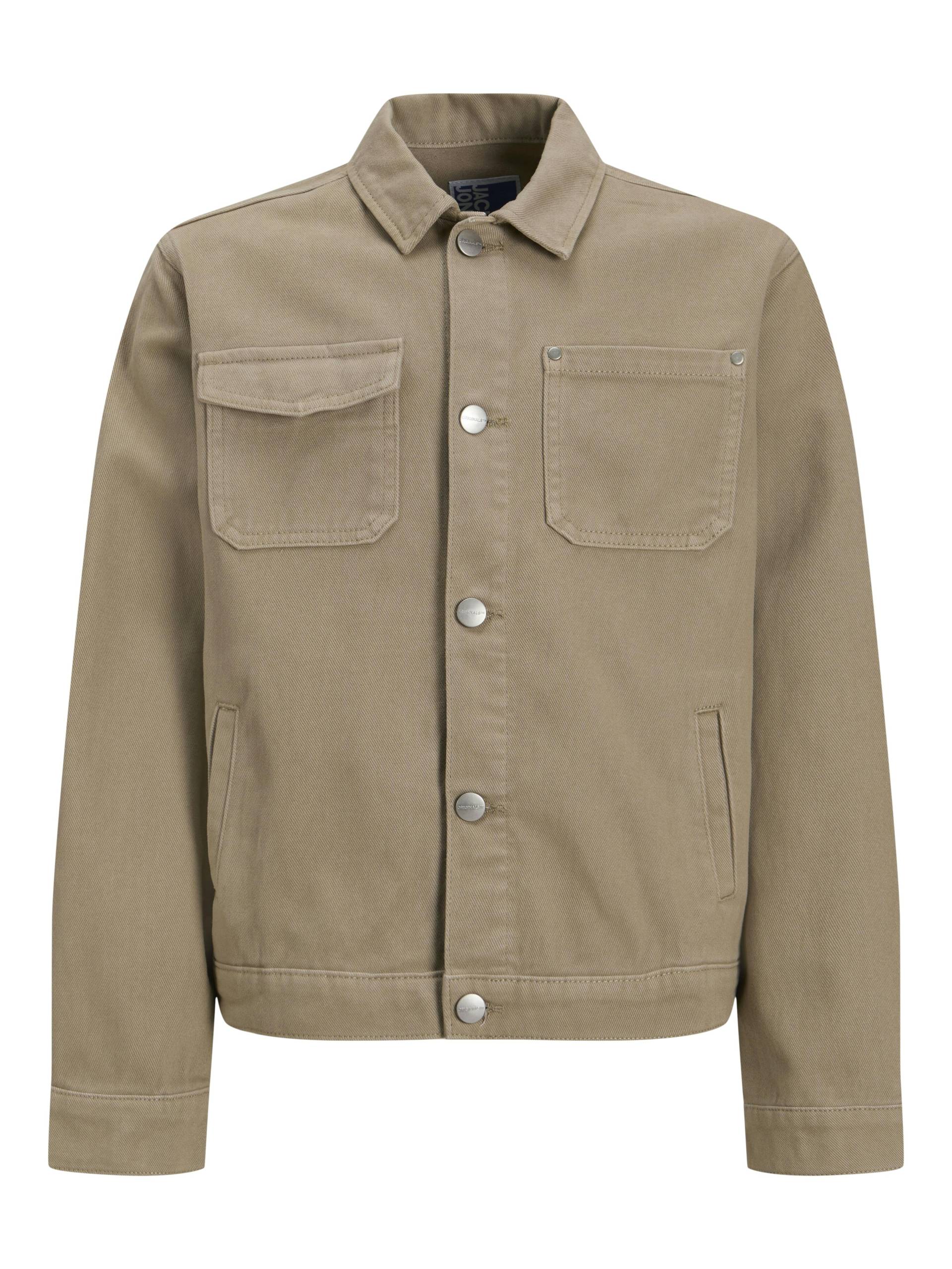 JACK&JONES - JORBELLAGIO DENIM JACKET JNR silver sage - Gr. - 152 von JACK&JONES