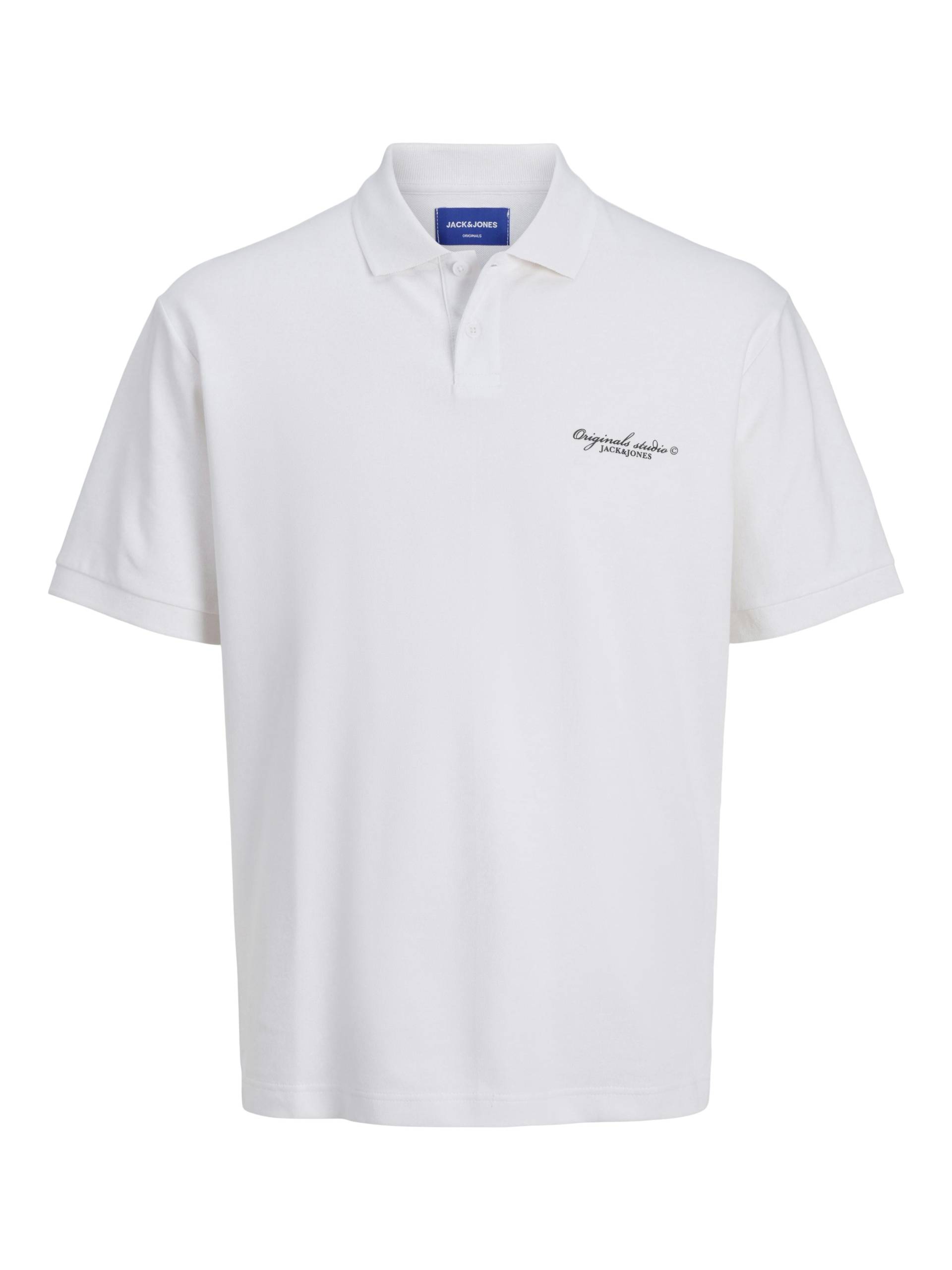 JACK&JONES - JORBOSTON POLO SS bright white - Gr. - XL von JACK&JONES
